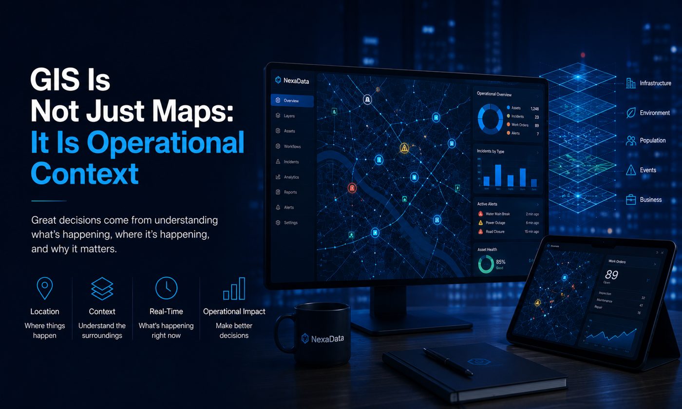 GIS Is Not Just Maps: It Is Operational Context